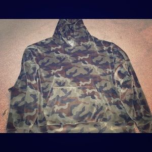 Velvet Camo Hoodie
